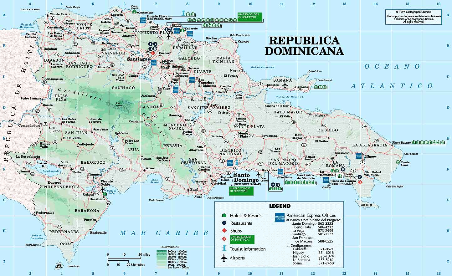 Datos Geográficos Datos Geográficos - Negocios Dominicanos